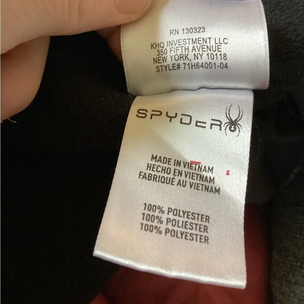 Spyder Men's Half-Zip Outbound Stryker Sweater Jacket Size Medium
